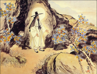 Illustration for article titled Here's Korean Jesus, Busy with Korean Stuff